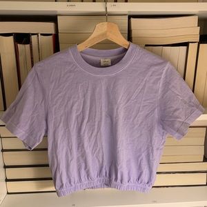 Aritzia Wilfred Lilac top